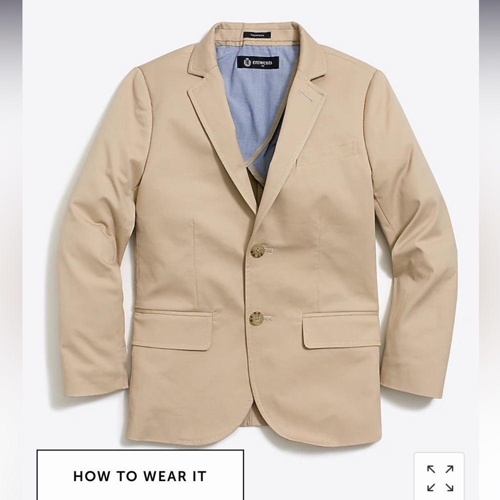 Suit jacket khaki